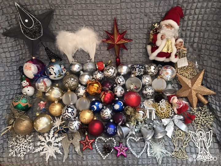 Новогодний декор и елочные игрушки