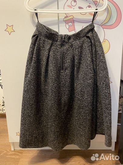 Юбка женская теплая миди