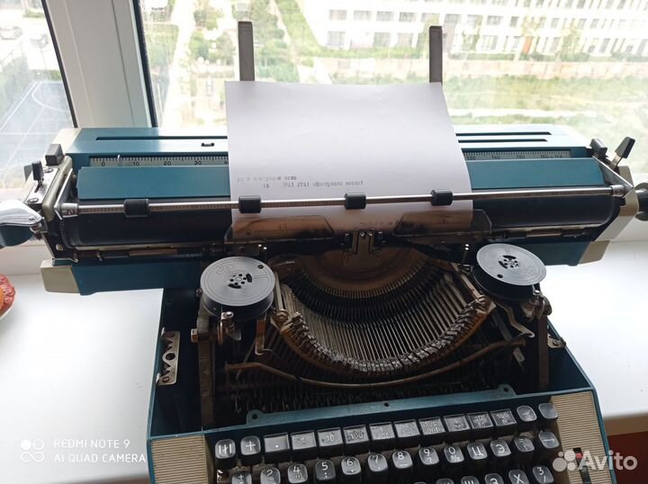 Печатная машинка erika