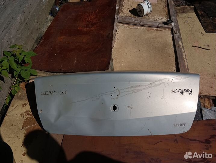 Крышка багажника renault logan