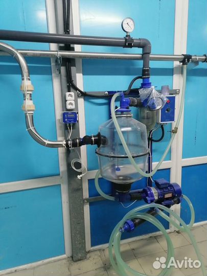 Молокопровод на 100 голов