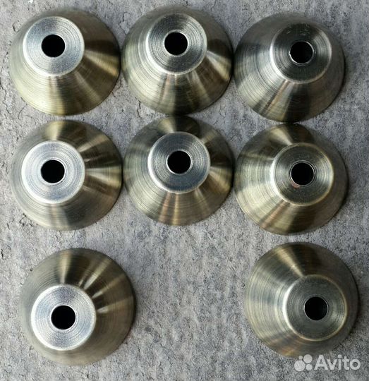 Чашки для люстры латунь