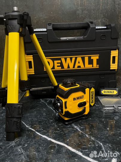 Лазерный уровень DeWalt с триногой нивелир