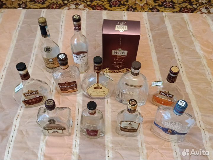 Коллекционные бутылки, листайте