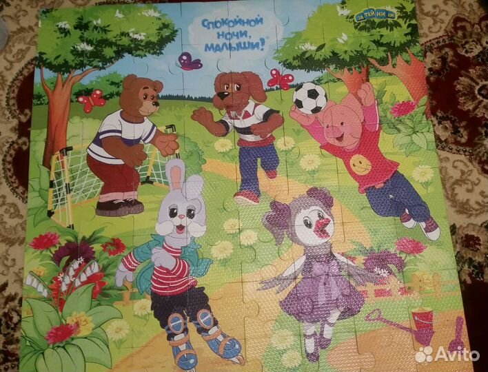 Детский коврик пазл