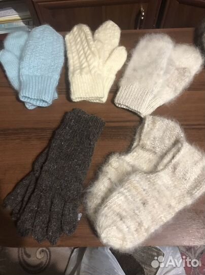 Пояс и носки из собачьей шерсти