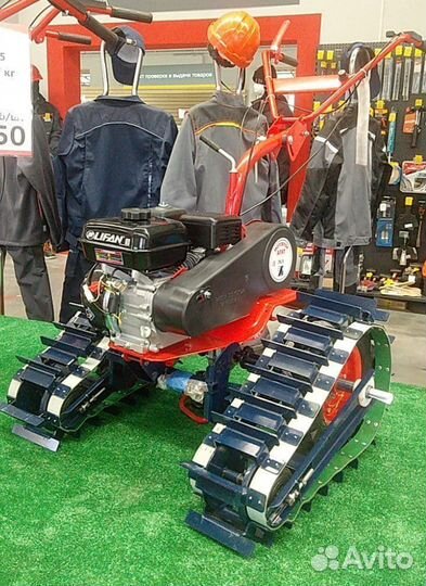 Мотоблока Агат на гусенечном приводе