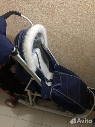 Коляска зимняя