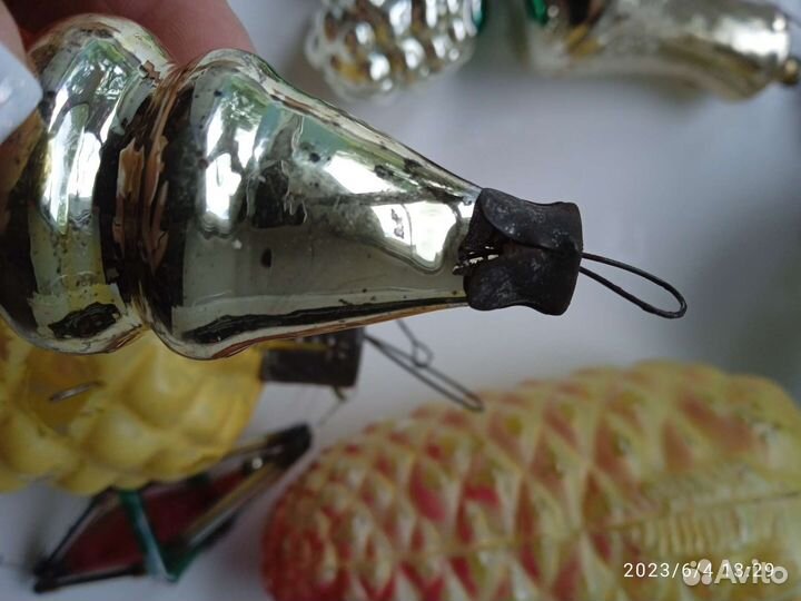 Елочные игрушки СССР