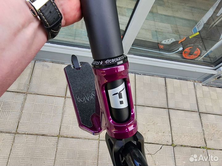 Трюковой самокат тт Provokator фиолетовый