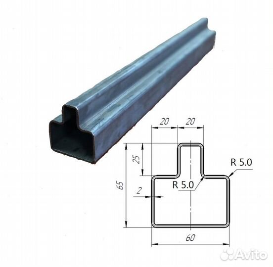 Откатные ворота 4х2 