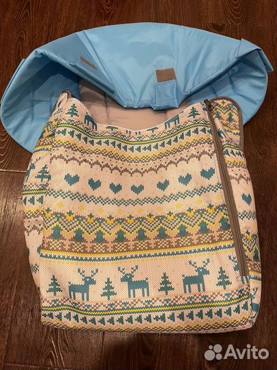 Сиденье и накидка для санок