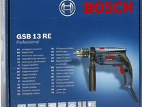 Ударная дрель Bosch GSB 13 RE 601217102 без кейса
