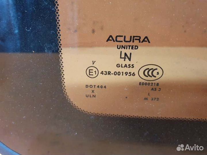 Стекло люка Acura Mdx YD2 3.7 2007
