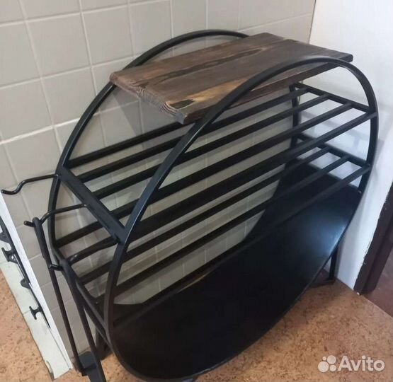 Обувница в стиле лофт