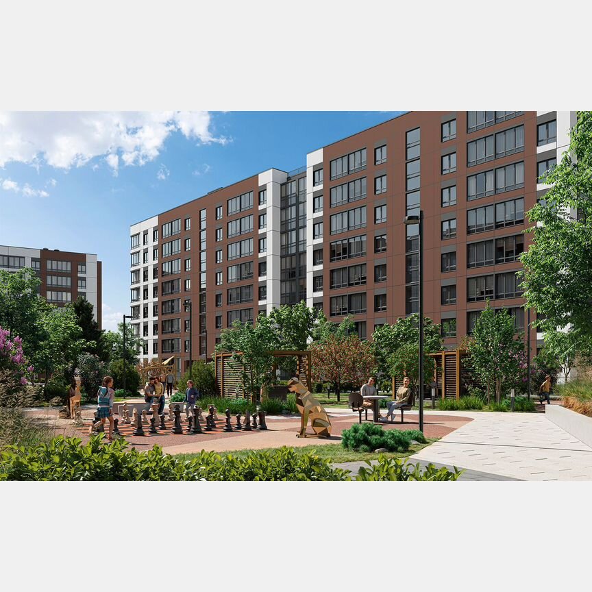 2-к. квартира, 55,3 м², 8/8 эт.