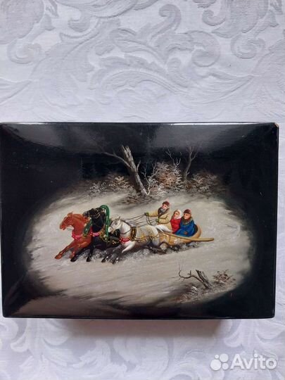 Шкатулки Палехская роспись СССР