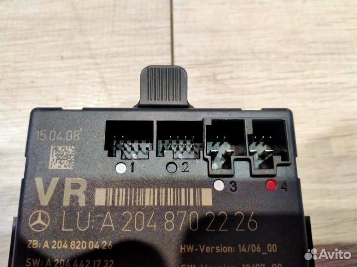 Блок управления дверьми передний правый