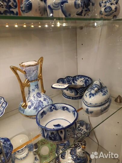 Посуда. Гжель. СССР