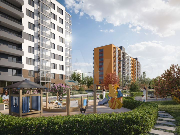 2-к. квартира, 65,9 м², 8/9 эт.