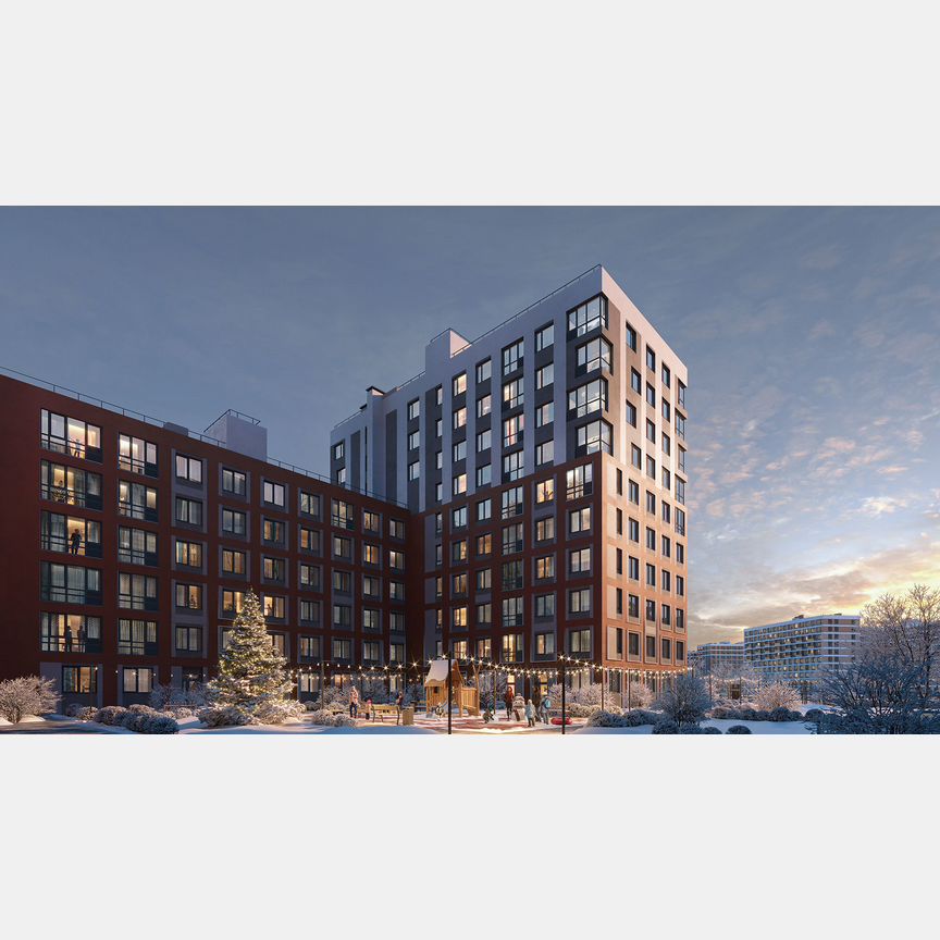 Квартира-студия, 25,1 м², 4/10 эт.