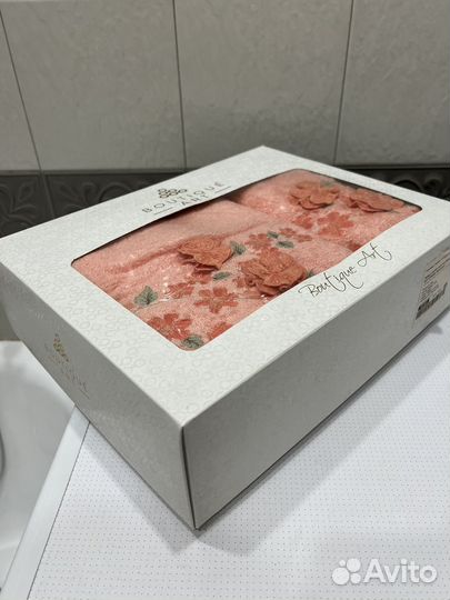 Подарочный набор полотенец турция