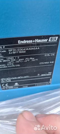 Расходомер Электромагнитный Endress+H Promag DN200