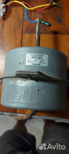 Двигатель вентилятора кондиционера