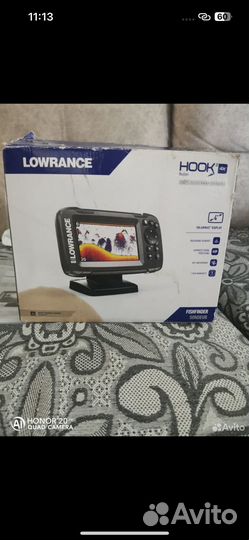 Эхолот lowrance hook2 4x