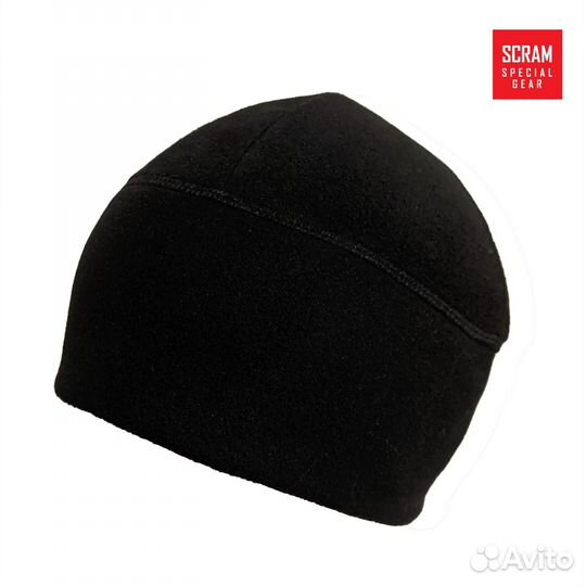 Шапка флисовая (270г./м2) черная