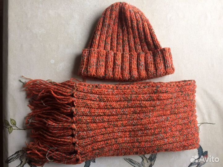 Комплект шапка и шарф