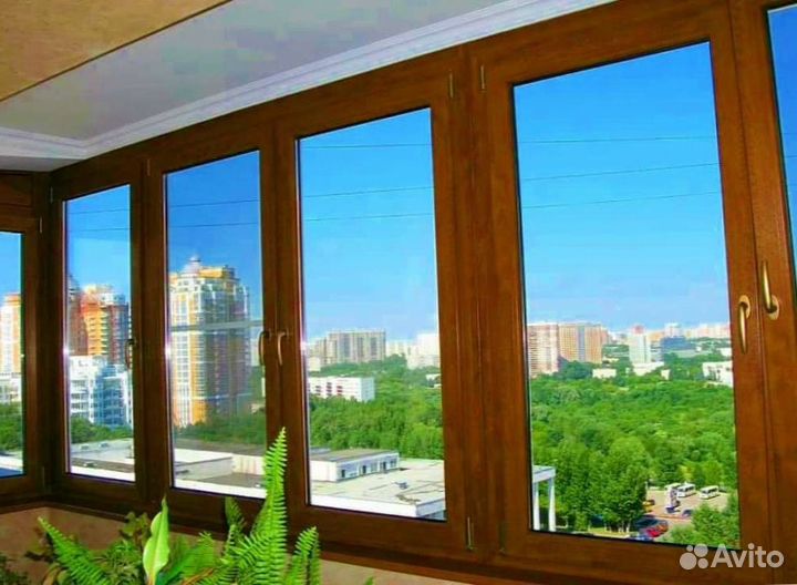 Пластиковые окна. Остекление частных домов