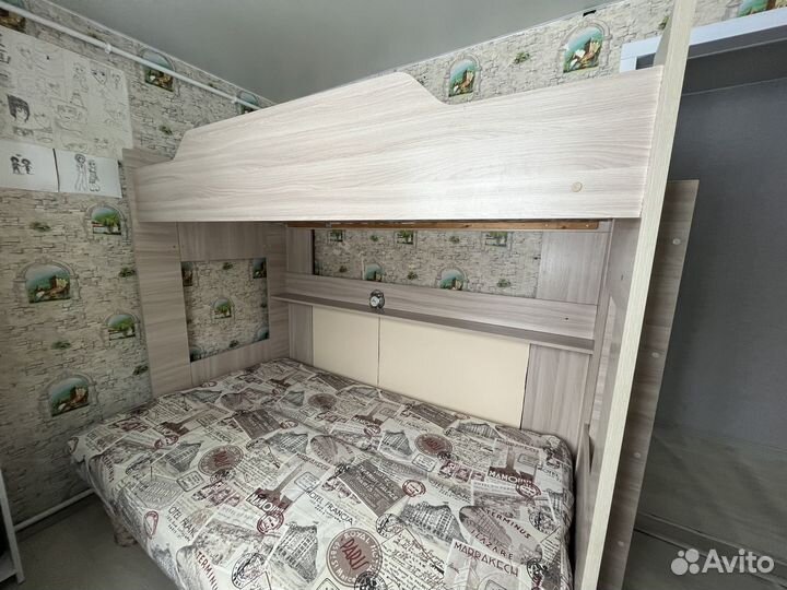 2х ярусная кровать - диван бу