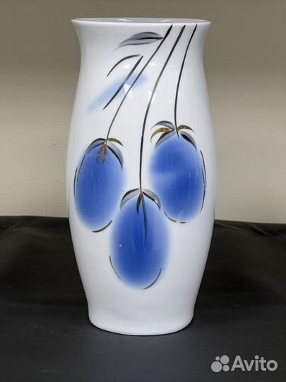 Ваза фарфоровая Сливы Полонский зхк ручная роспись