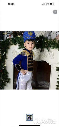 Костюм оловянного солдатика