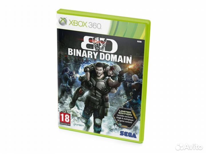 Binary Domain Limited Edition, б/у, англ. Xbox360