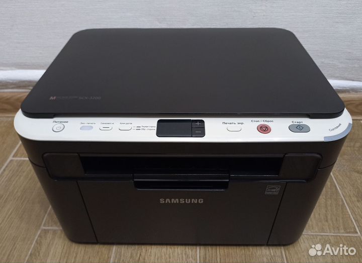 Мфу лазер. Samsung SCX-3200 (пробег 1k)