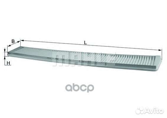 Фильтр салона LA102 Mahle/Knecht