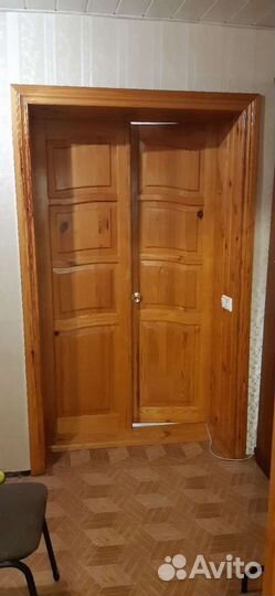 Дверь межкомнатная с коробкой деревянная