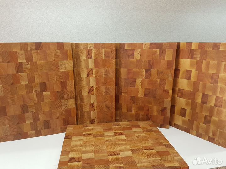 Торцевая разделочная доска из бука