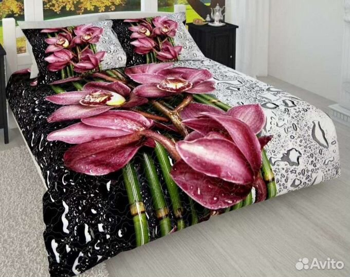 Покрывало с фотопечатью новое