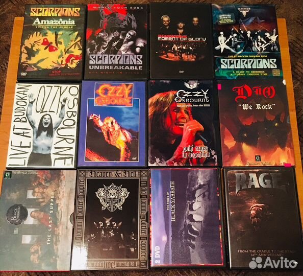 Музыка на DVD-рок