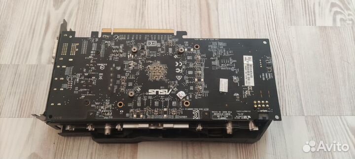 Видеокарта asus RX 470 4gb