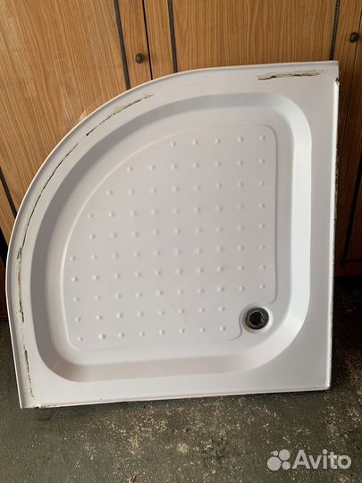 Душевой поддон 90х90 полукруг