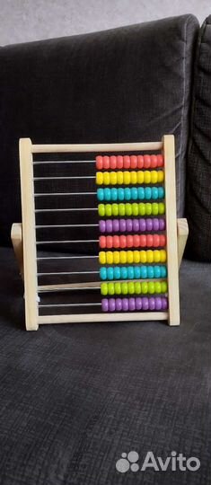 Деревянные детские счеты