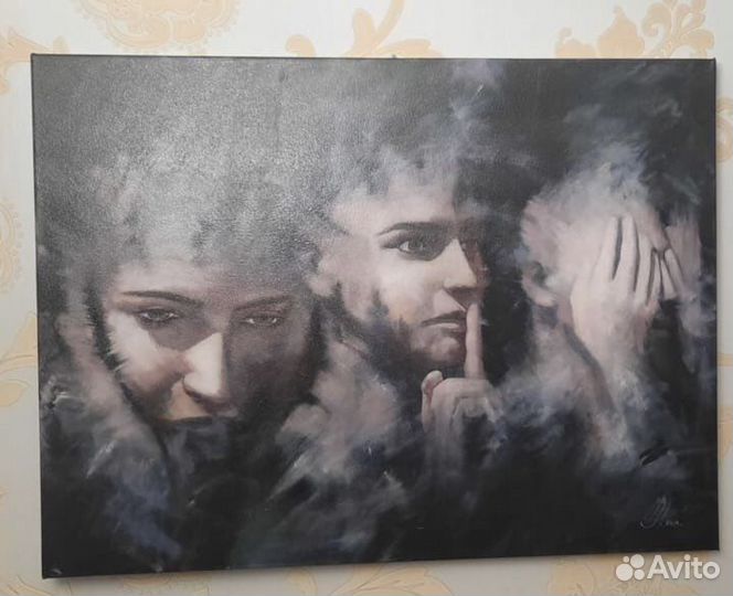 Картина маслом на холсте