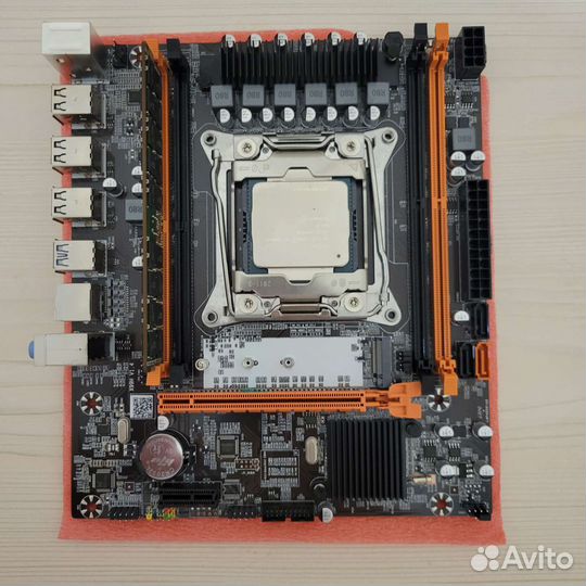 Комплект мат. плата, 24 ядра, озу DDR4 16Гб, кулер