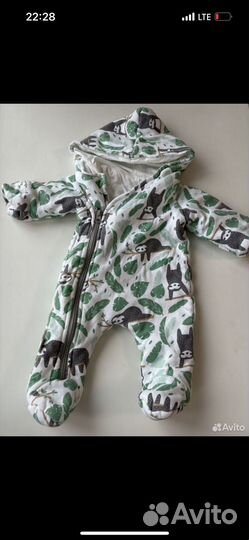 Комбинезон синтепоновый для детей 56 р