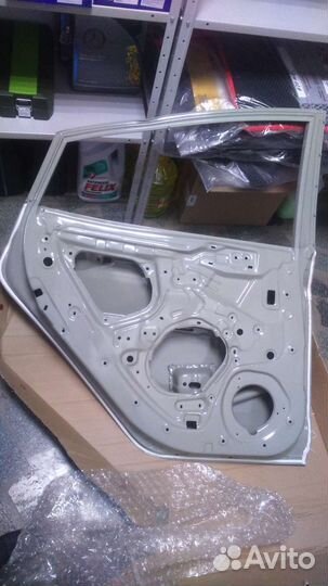 Дверь задняя левая hyundai solaris