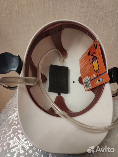 Шлем каска под напитки с трубочками